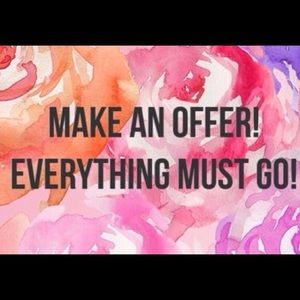 Everything must go !:)